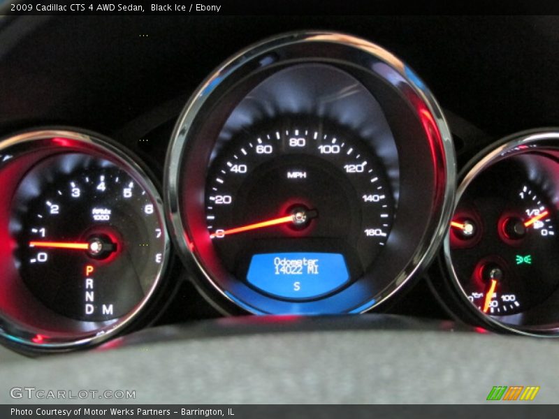  2009 CTS 4 AWD Sedan 4 AWD Sedan Gauges