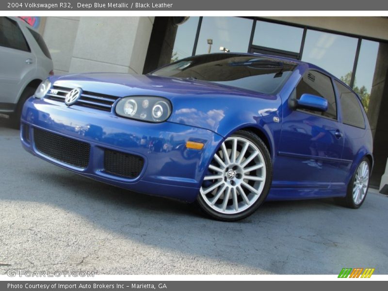 Deep Blue Metallic / Black Leather 2004 Volkswagen R32