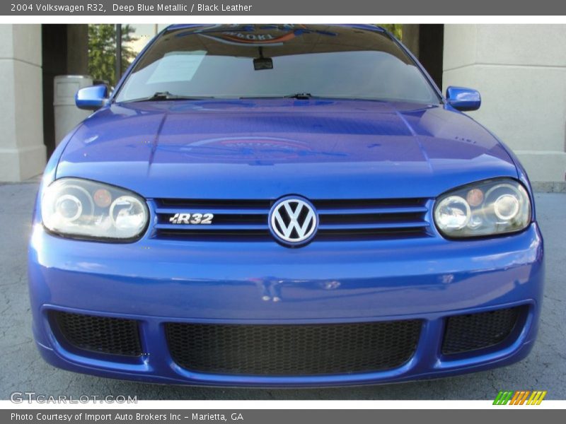 Deep Blue Metallic / Black Leather 2004 Volkswagen R32
