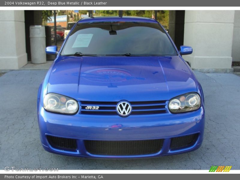 Deep Blue Metallic / Black Leather 2004 Volkswagen R32