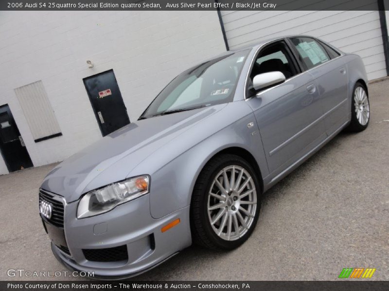 Avus Silver Pearl Effect / Black/Jet Gray 2006 Audi S4 25quattro Special Edition quattro Sedan