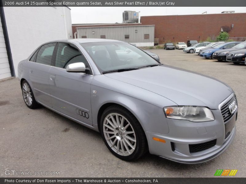 Avus Silver Pearl Effect / Black/Jet Gray 2006 Audi S4 25quattro Special Edition quattro Sedan