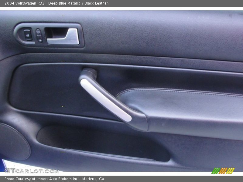 Deep Blue Metallic / Black Leather 2004 Volkswagen R32