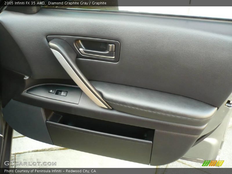 Diamond Graphite Gray / Graphite 2005 Infiniti FX 35 AWD