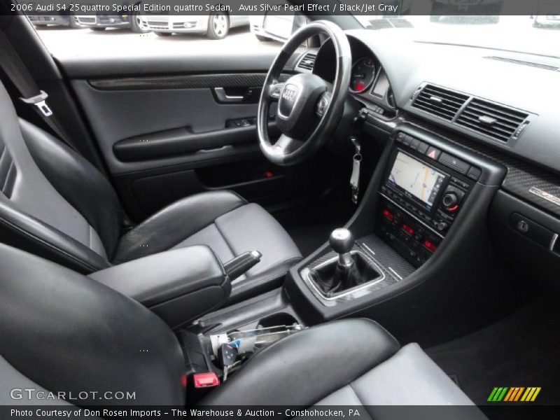 Avus Silver Pearl Effect / Black/Jet Gray 2006 Audi S4 25quattro Special Edition quattro Sedan