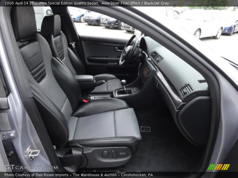  2006 S4 25quattro Special Edition quattro Sedan Black/Jet Gray Interior