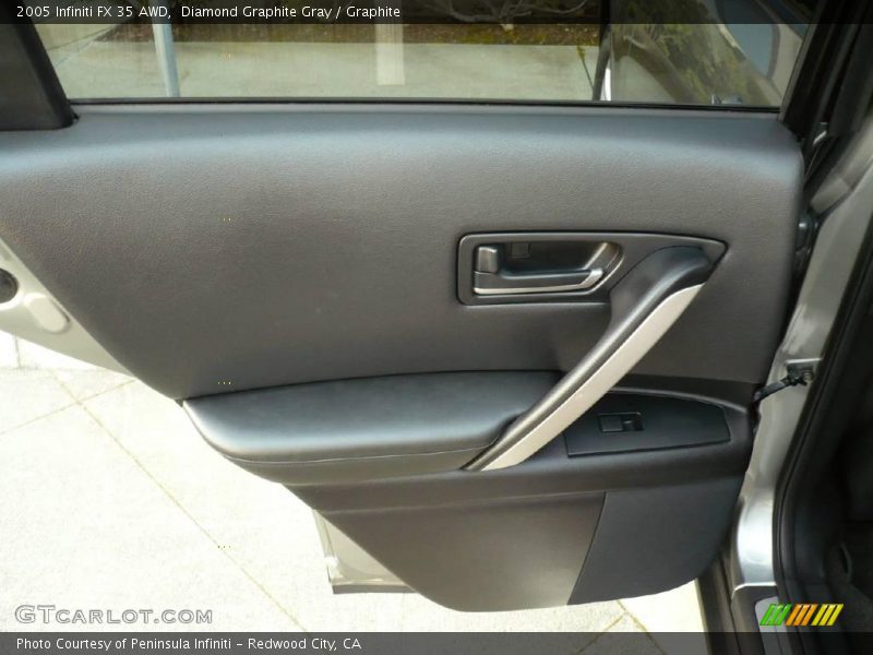 Diamond Graphite Gray / Graphite 2005 Infiniti FX 35 AWD
