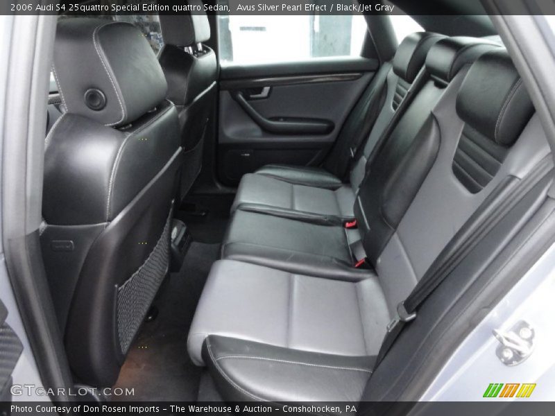 Rear Seat of 2006 S4 25quattro Special Edition quattro Sedan