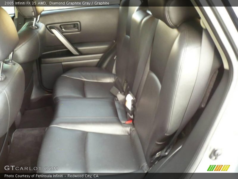 Diamond Graphite Gray / Graphite 2005 Infiniti FX 35 AWD