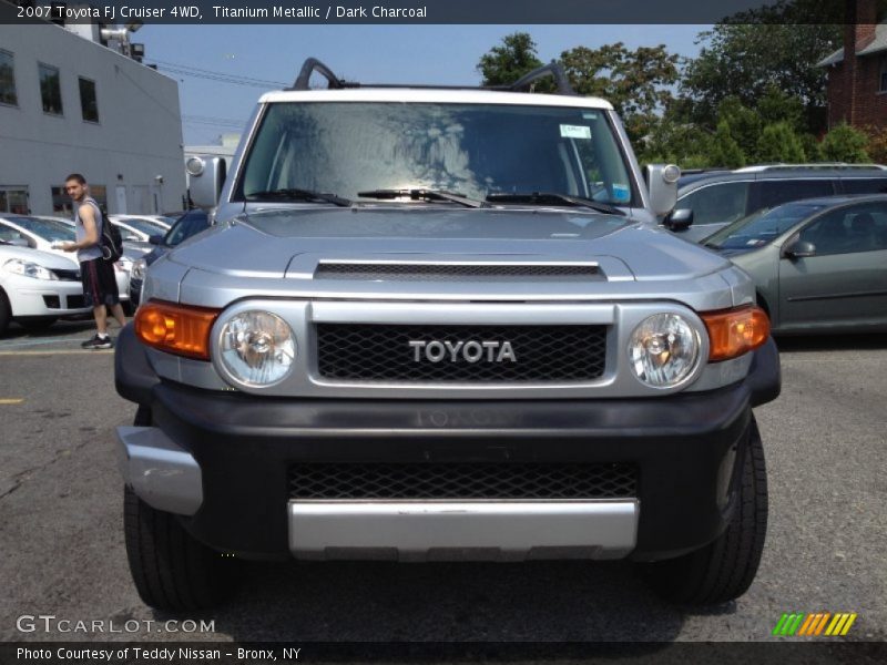 Titanium Metallic / Dark Charcoal 2007 Toyota FJ Cruiser 4WD