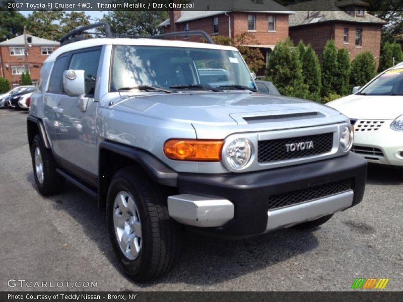 Titanium Metallic / Dark Charcoal 2007 Toyota FJ Cruiser 4WD