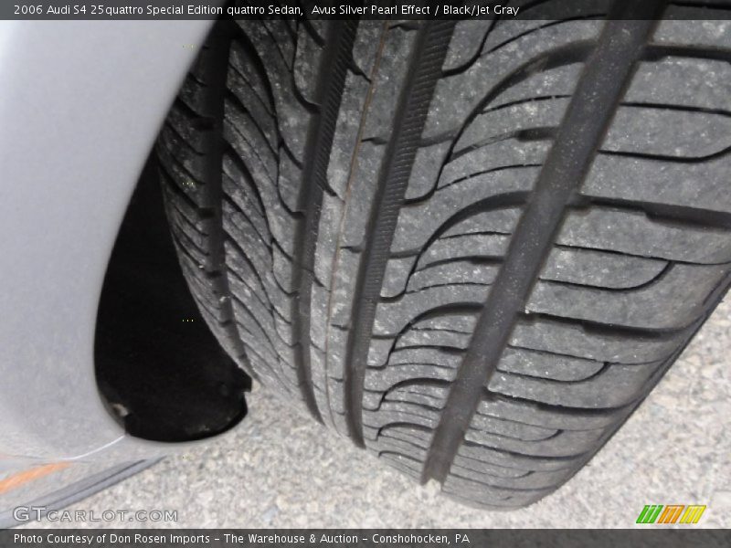 Avus Silver Pearl Effect / Black/Jet Gray 2006 Audi S4 25quattro Special Edition quattro Sedan