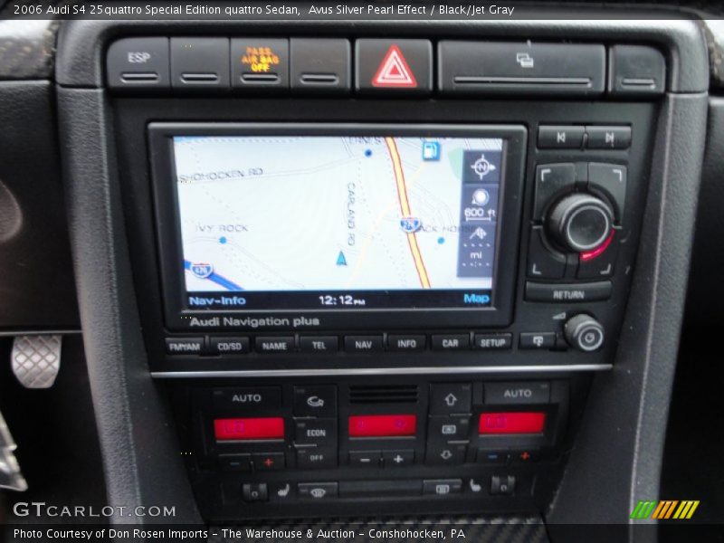 Navigation of 2006 S4 25quattro Special Edition quattro Sedan