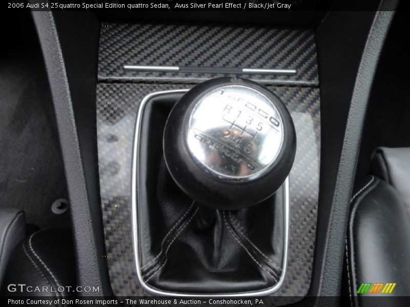  2006 S4 25quattro Special Edition quattro Sedan 6 Speed Manual Shifter