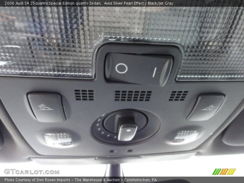 Controls of 2006 S4 25quattro Special Edition quattro Sedan