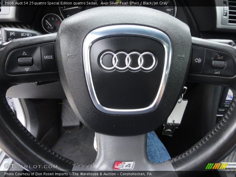 Controls of 2006 S4 25quattro Special Edition quattro Sedan
