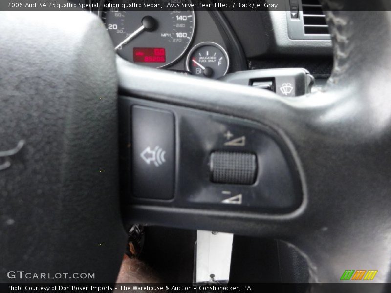 Controls of 2006 S4 25quattro Special Edition quattro Sedan