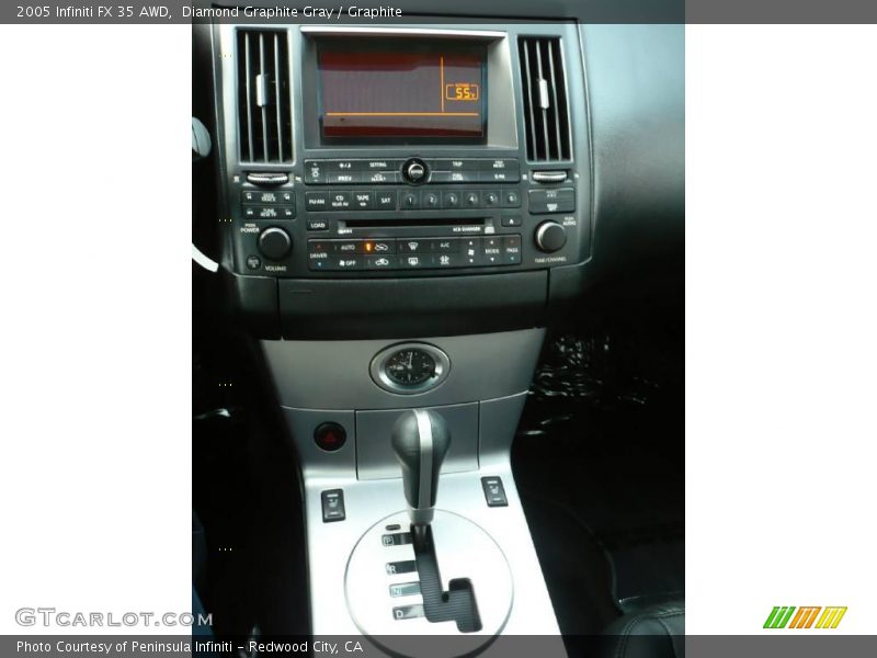 Diamond Graphite Gray / Graphite 2005 Infiniti FX 35 AWD