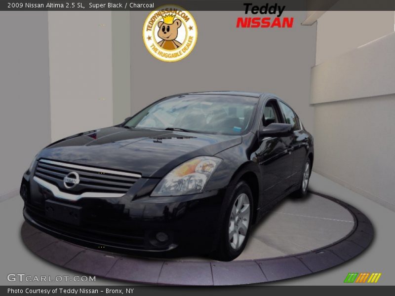 Super Black / Charcoal 2009 Nissan Altima 2.5 SL