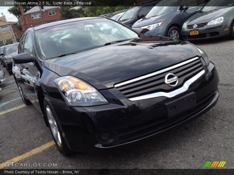 Super Black / Charcoal 2009 Nissan Altima 2.5 SL