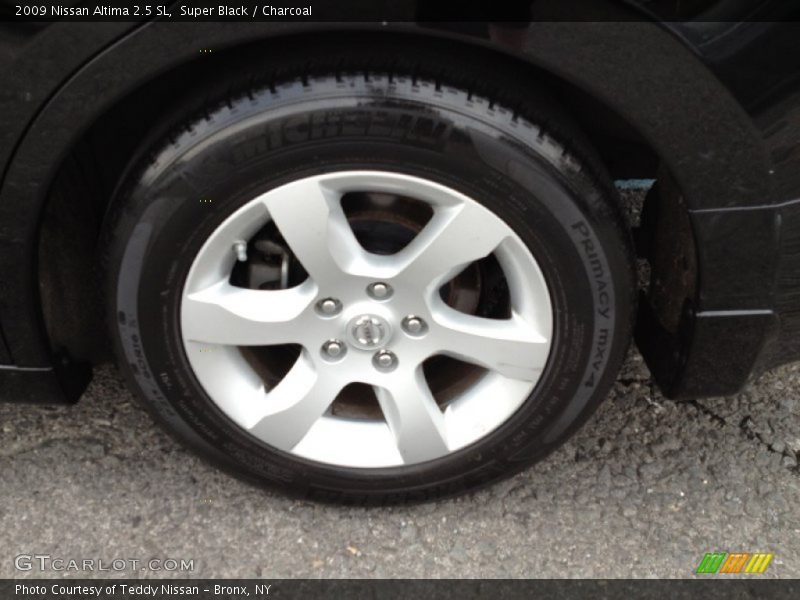Super Black / Charcoal 2009 Nissan Altima 2.5 SL