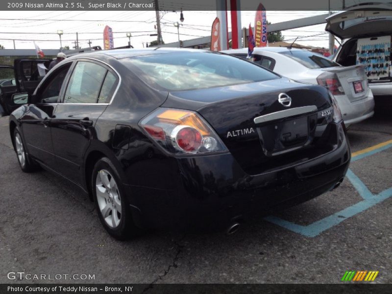 Super Black / Charcoal 2009 Nissan Altima 2.5 SL