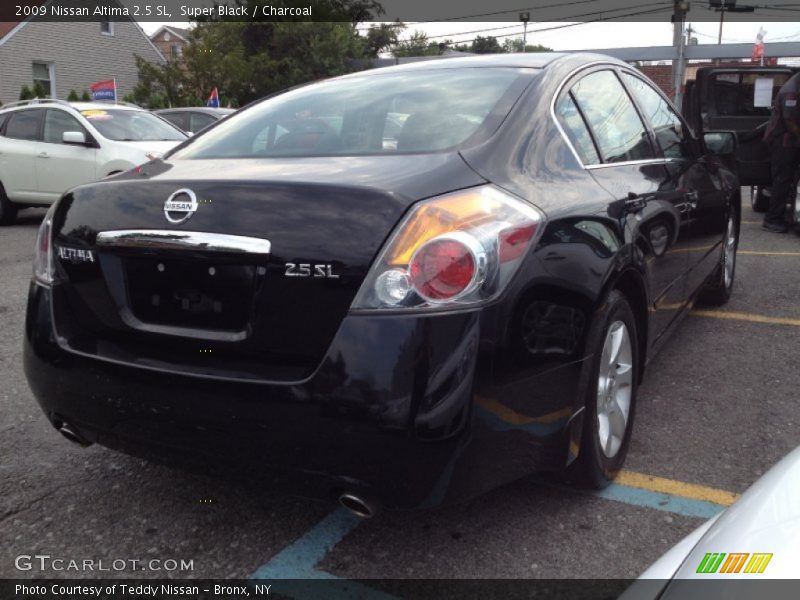 Super Black / Charcoal 2009 Nissan Altima 2.5 SL