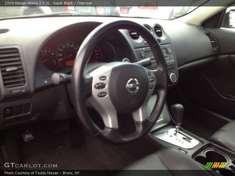 Super Black / Charcoal 2009 Nissan Altima 2.5 SL