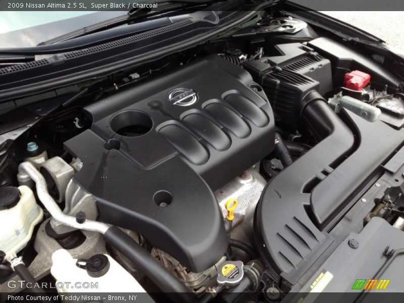 Super Black / Charcoal 2009 Nissan Altima 2.5 SL