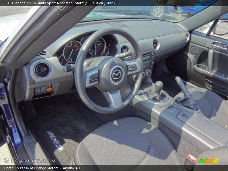  2011 MX-5 Miata Sport Roadster Black Interior
