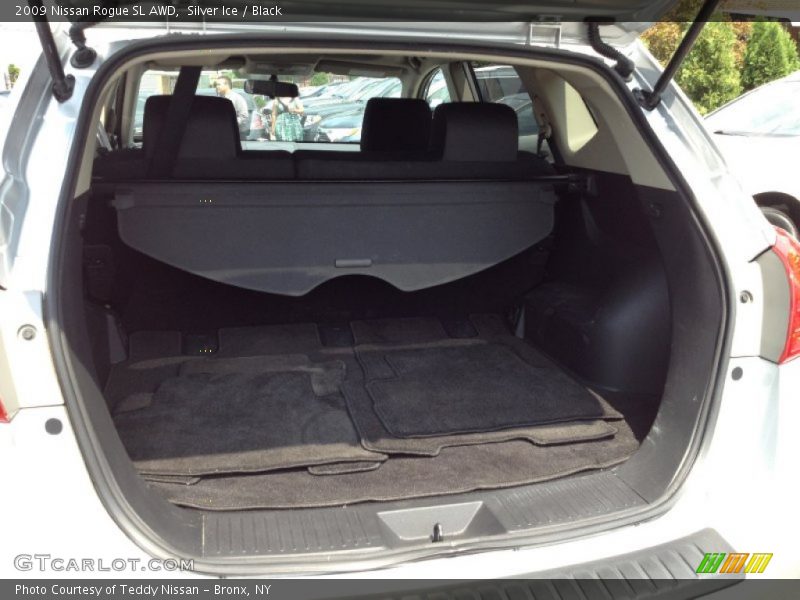 Silver Ice / Black 2009 Nissan Rogue SL AWD