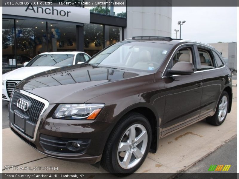 Teak Brown Metallic / Cardamom Beige 2011 Audi Q5 2.0T quattro