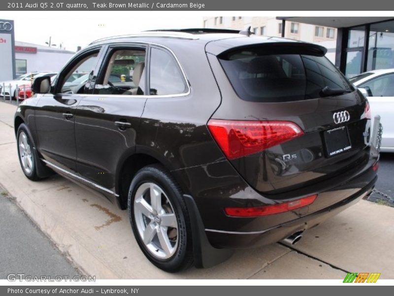Teak Brown Metallic / Cardamom Beige 2011 Audi Q5 2.0T quattro