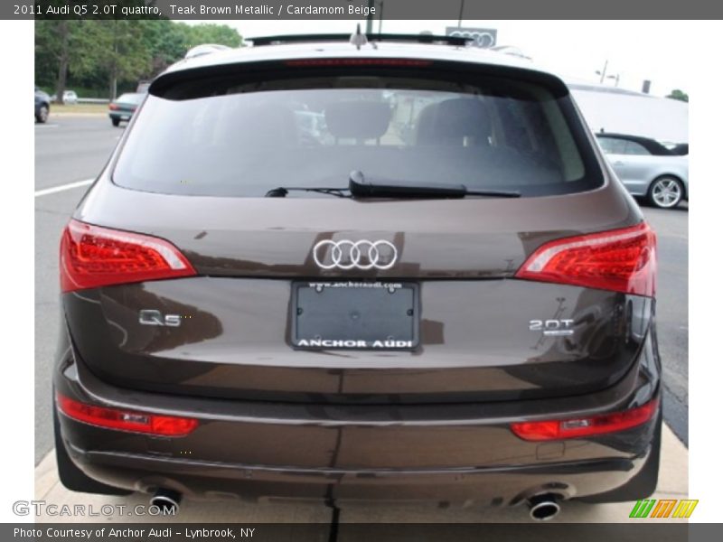 Teak Brown Metallic / Cardamom Beige 2011 Audi Q5 2.0T quattro