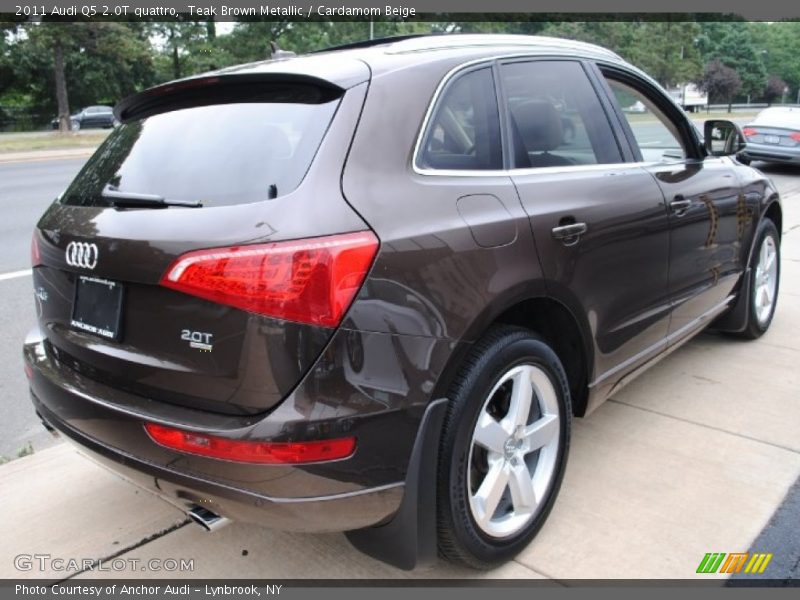 Teak Brown Metallic / Cardamom Beige 2011 Audi Q5 2.0T quattro