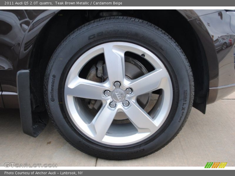 Teak Brown Metallic / Cardamom Beige 2011 Audi Q5 2.0T quattro
