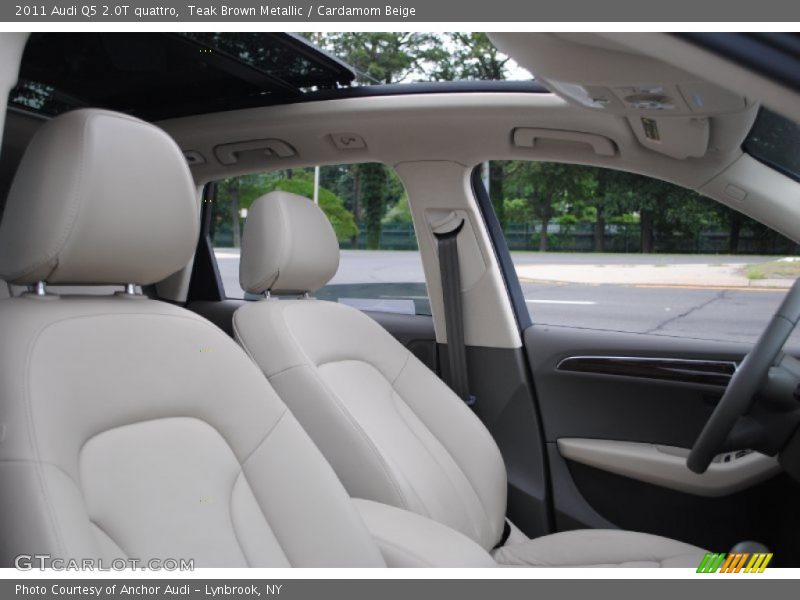 Teak Brown Metallic / Cardamom Beige 2011 Audi Q5 2.0T quattro