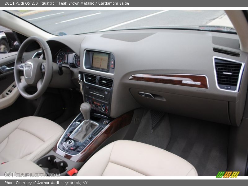 Teak Brown Metallic / Cardamom Beige 2011 Audi Q5 2.0T quattro