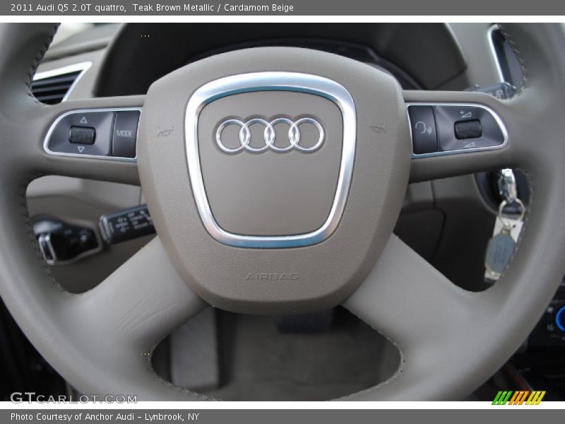 Teak Brown Metallic / Cardamom Beige 2011 Audi Q5 2.0T quattro