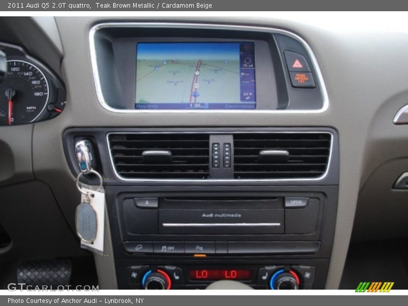 Teak Brown Metallic / Cardamom Beige 2011 Audi Q5 2.0T quattro