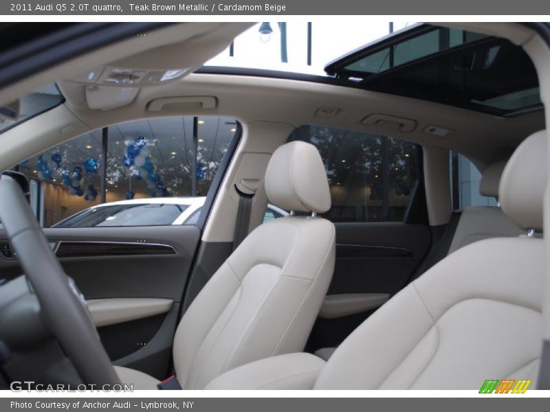 Teak Brown Metallic / Cardamom Beige 2011 Audi Q5 2.0T quattro