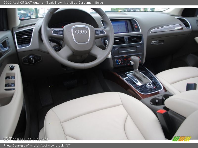 Teak Brown Metallic / Cardamom Beige 2011 Audi Q5 2.0T quattro