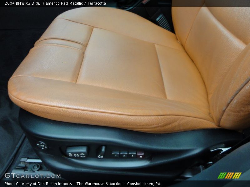 Flamenco Red Metallic / Terracotta 2004 BMW X3 3.0i