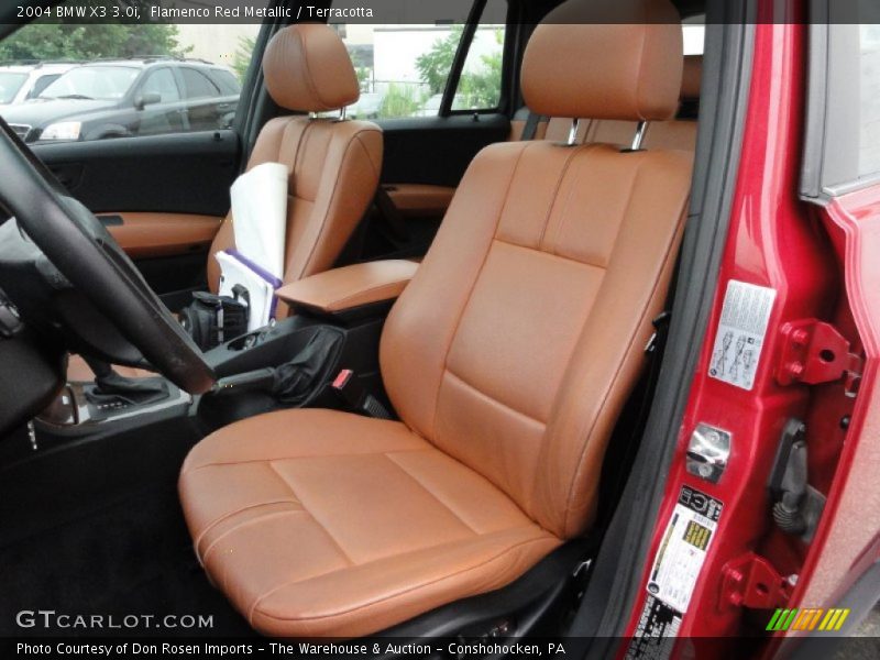 Front Seat of 2004 X3 3.0i