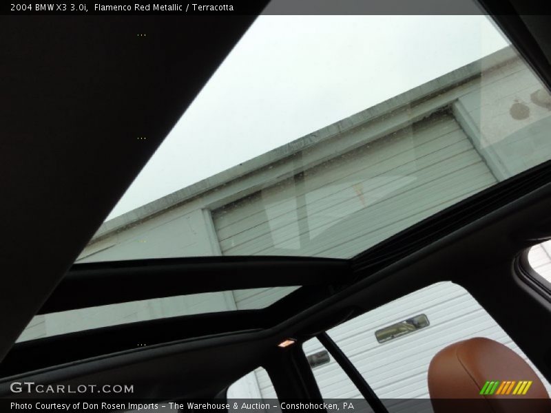 Sunroof of 2004 X3 3.0i