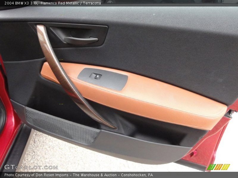 Flamenco Red Metallic / Terracotta 2004 BMW X3 3.0i