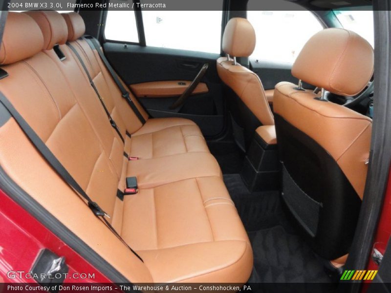 Rear Seat of 2004 X3 3.0i