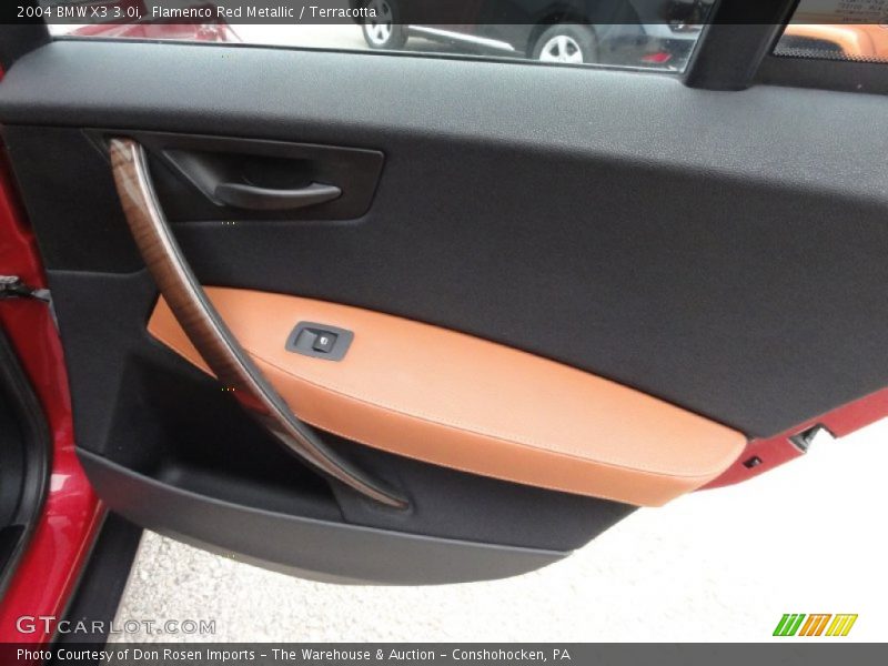 Flamenco Red Metallic / Terracotta 2004 BMW X3 3.0i