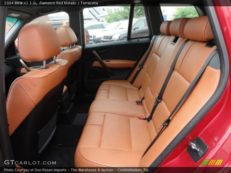 Rear Seat of 2004 X3 3.0i