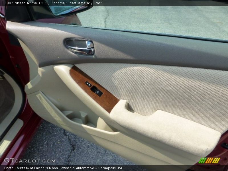 Sonoma Sunset Metallic / Frost 2007 Nissan Altima 3.5 SE